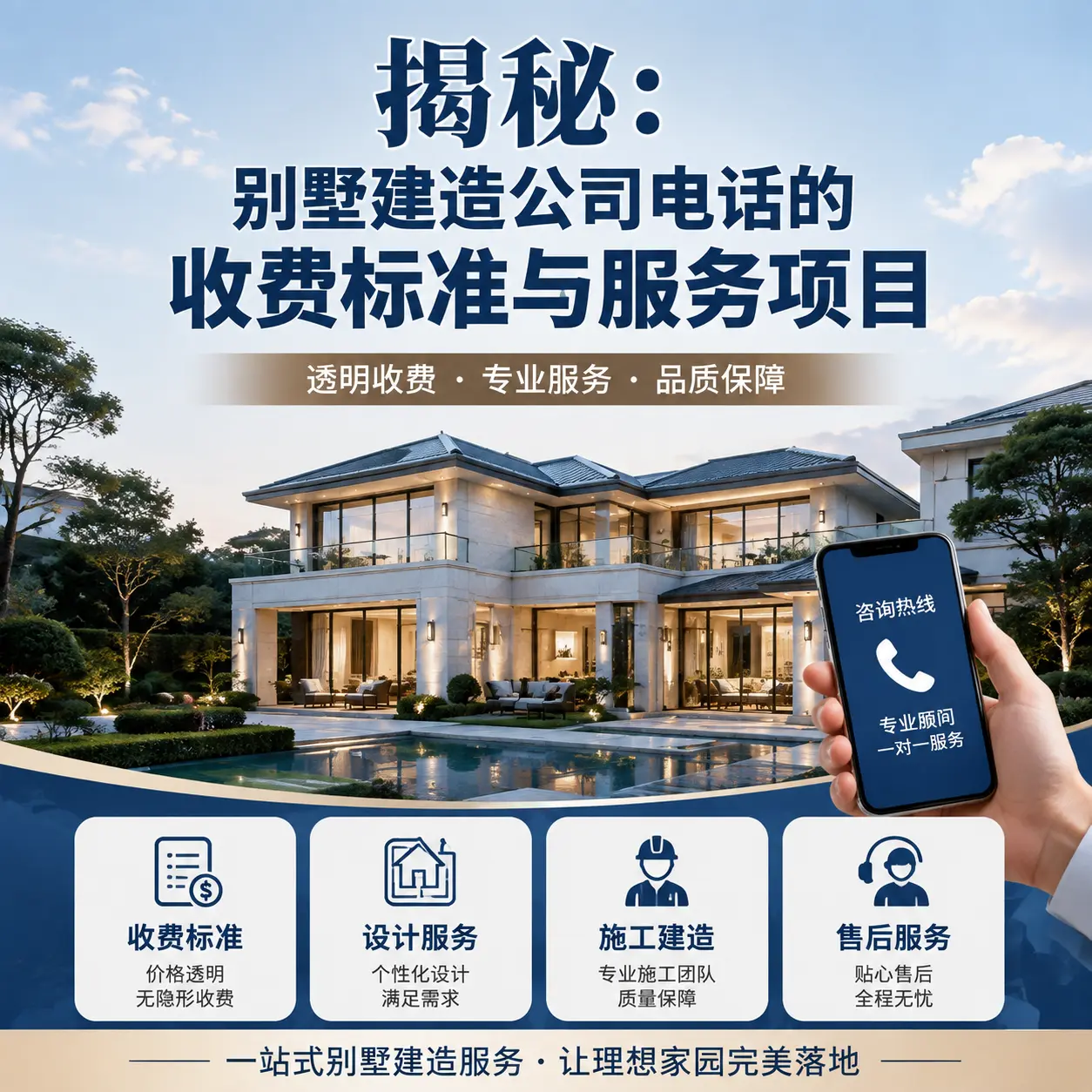 揭秘:宁夏别墅建造公司电话的收费标准与服务项目