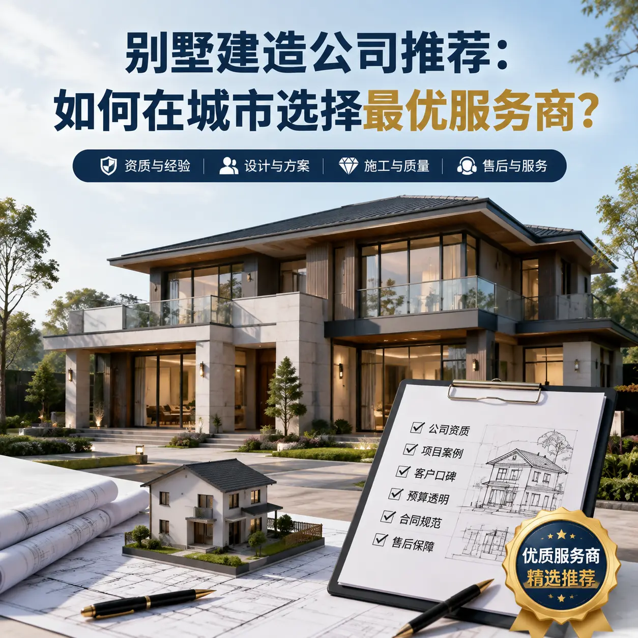别墅建造公司推荐:如何在 宁夏 选择最优服务商?