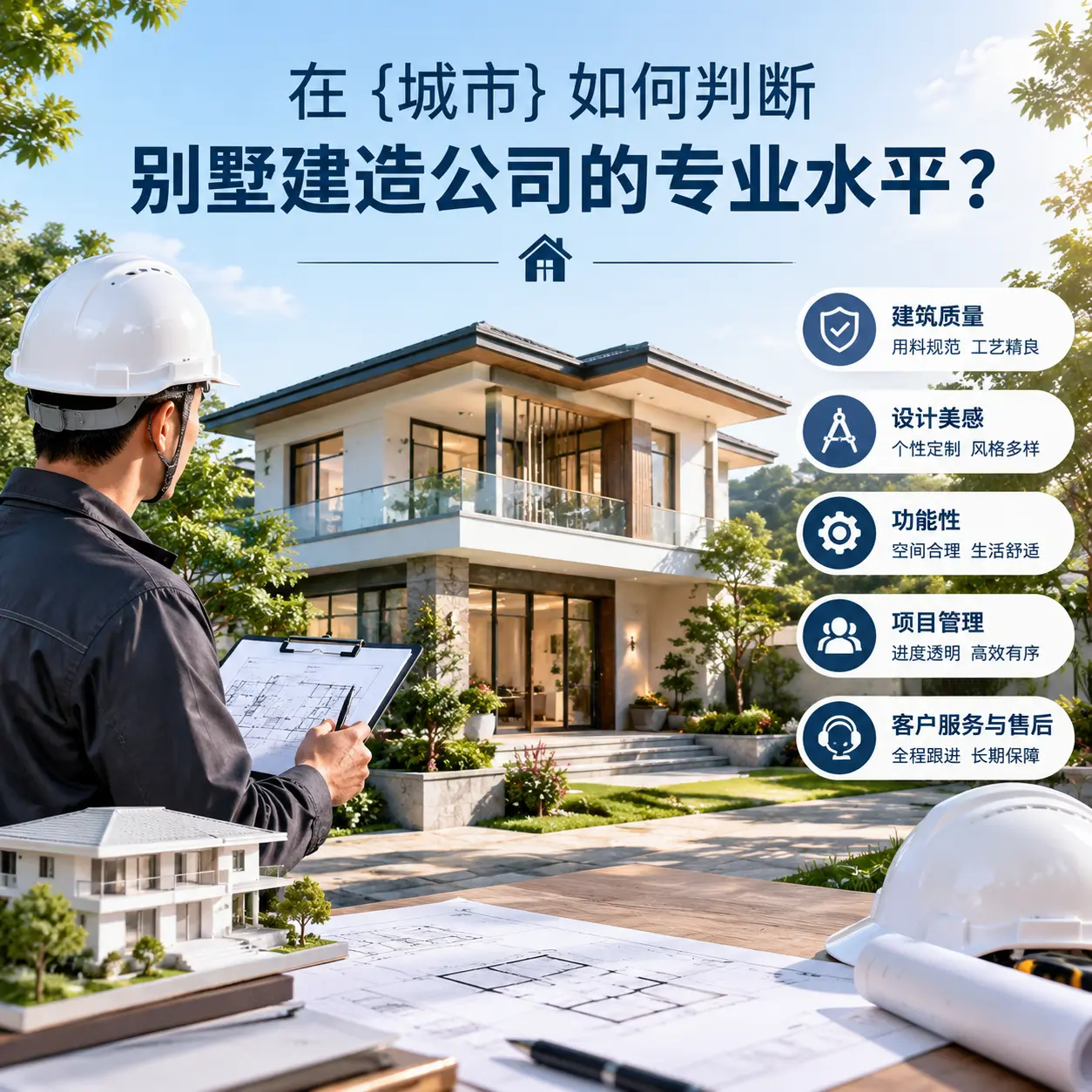 在 宁夏 如何判断别墅建造公司的专业水平？