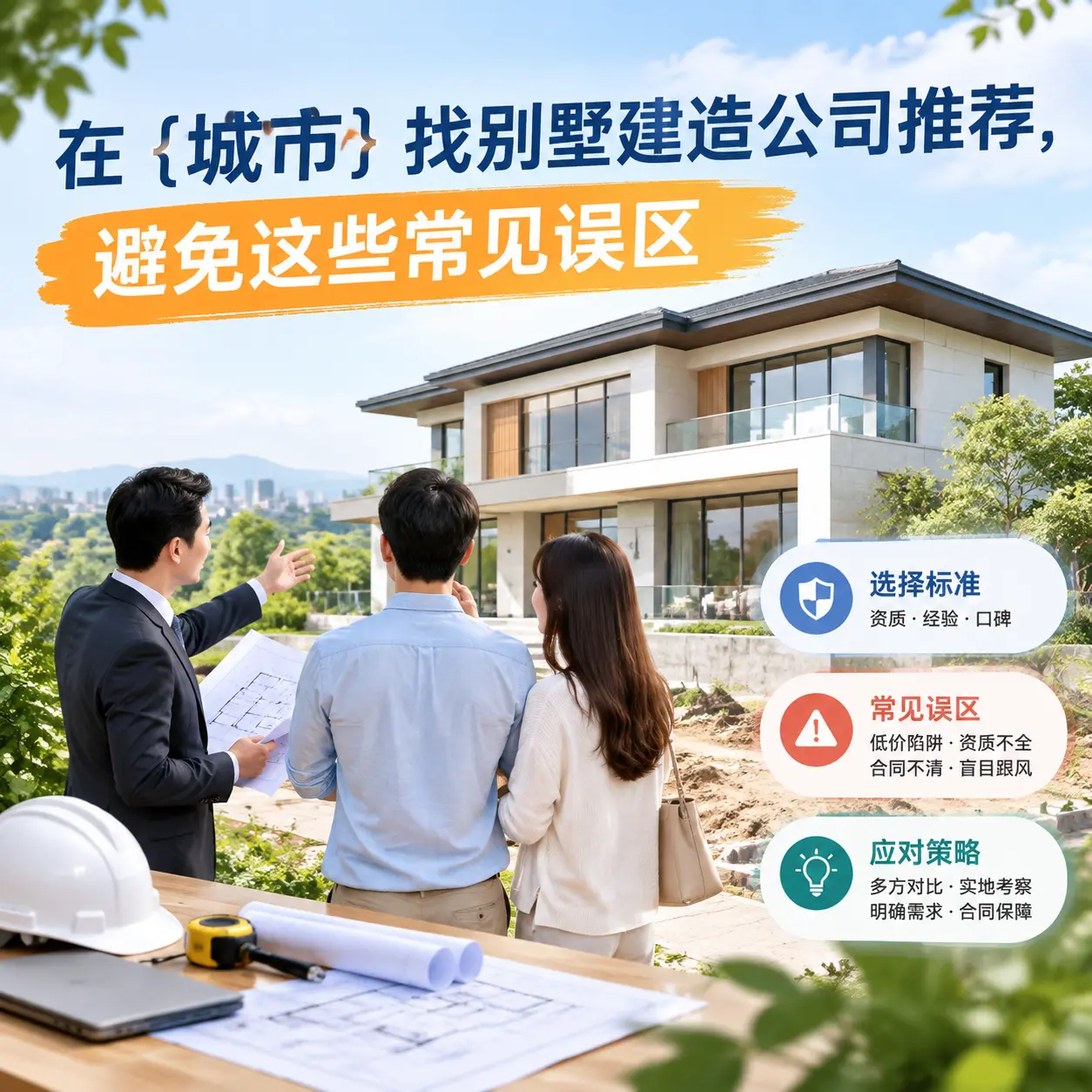 在 宁夏 找别墅建造公司推荐，避免这些常见误区