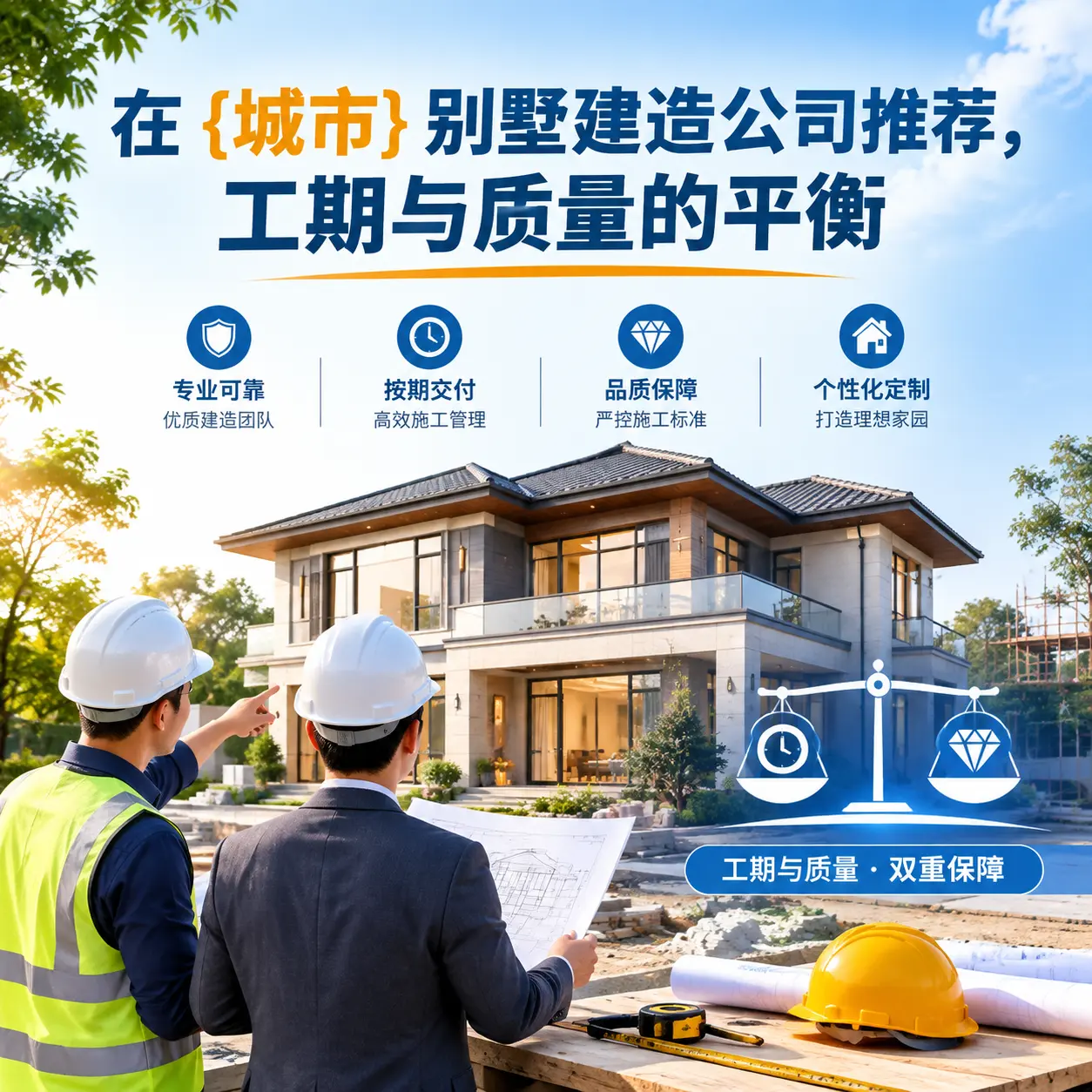 在 宁夏 别墅建造公司推荐,工期与质量的平衡