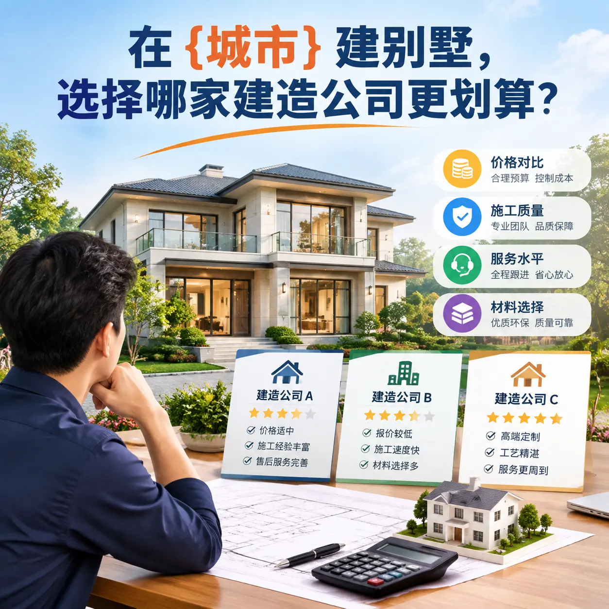 在 宁夏 建别墅,选择哪家建造公司更划算?