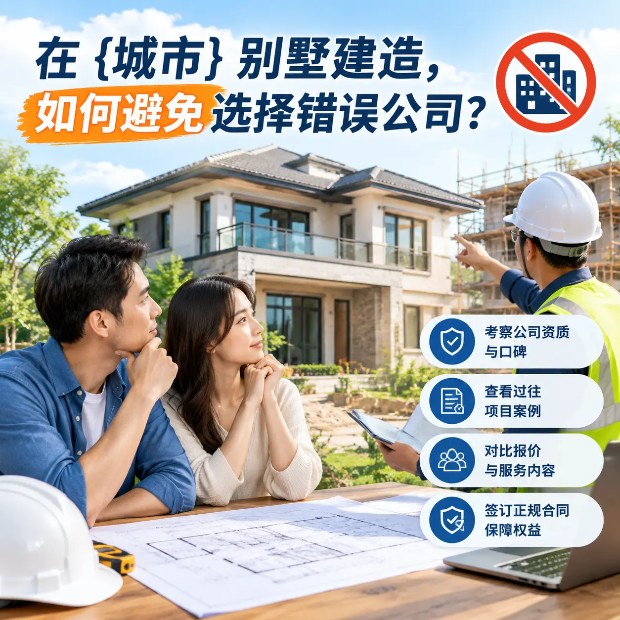 在 宁夏 别墅建造,如何避免选择错误公司?