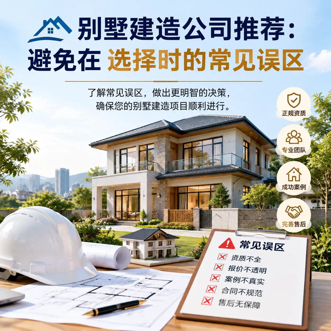 别墅建造公司推荐：避免在 宁夏 选择时的常见误区
