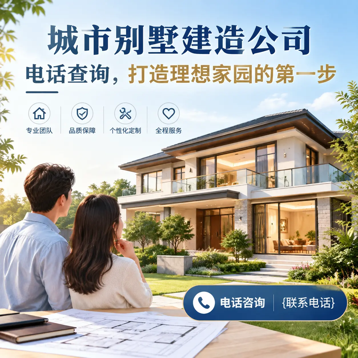 宁夏别墅建造公司电话查询，打造理想家园的第一步