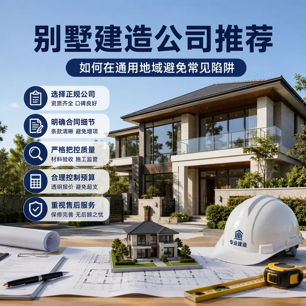 别墅建造公司推荐:如何在 宁夏 避免常见陷阱
