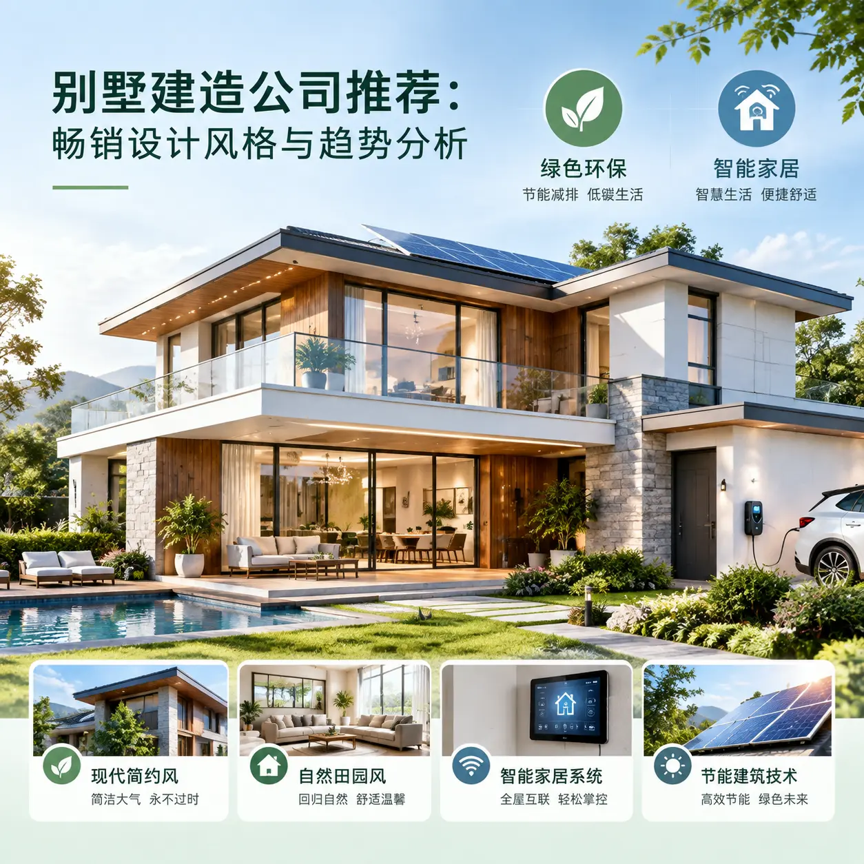 别墅建造公司推荐: 宁夏 畅销设计风格与趋势分析