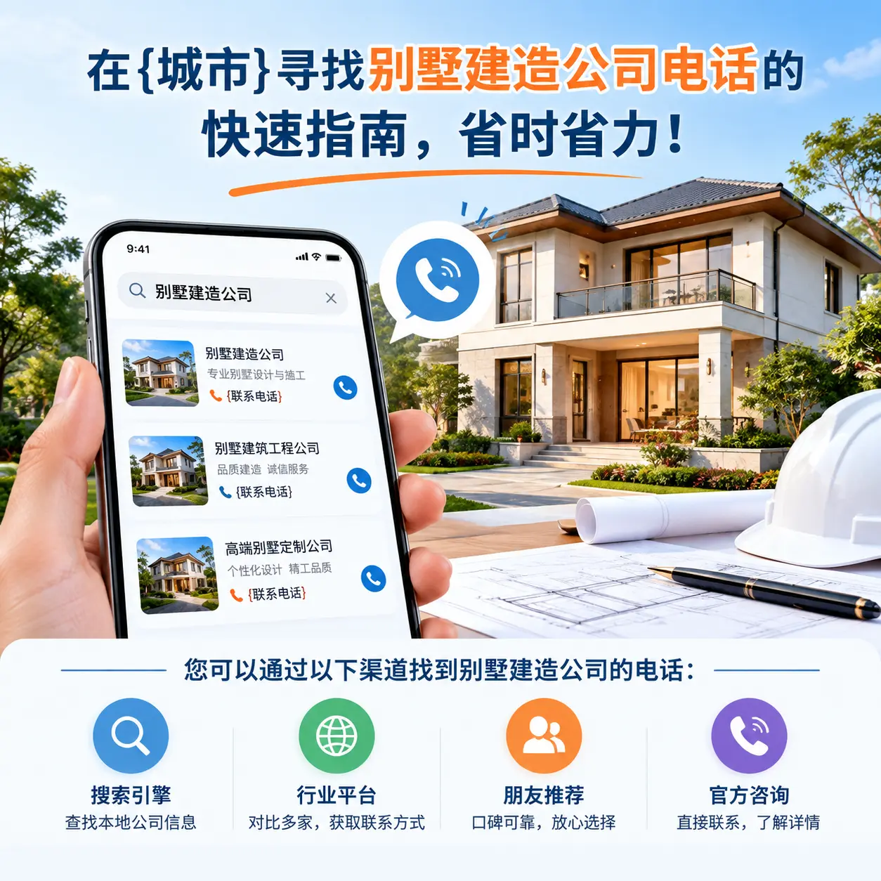 在宁夏寻找别墅建造公司电话的快速指南，省时省力！