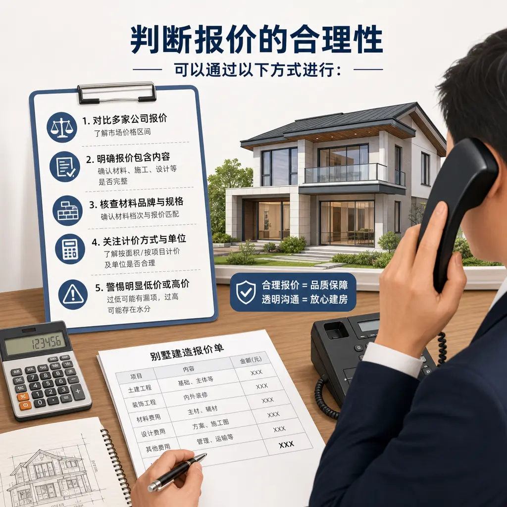选择宁夏别墅建造公司时,电话咨询的注意事项