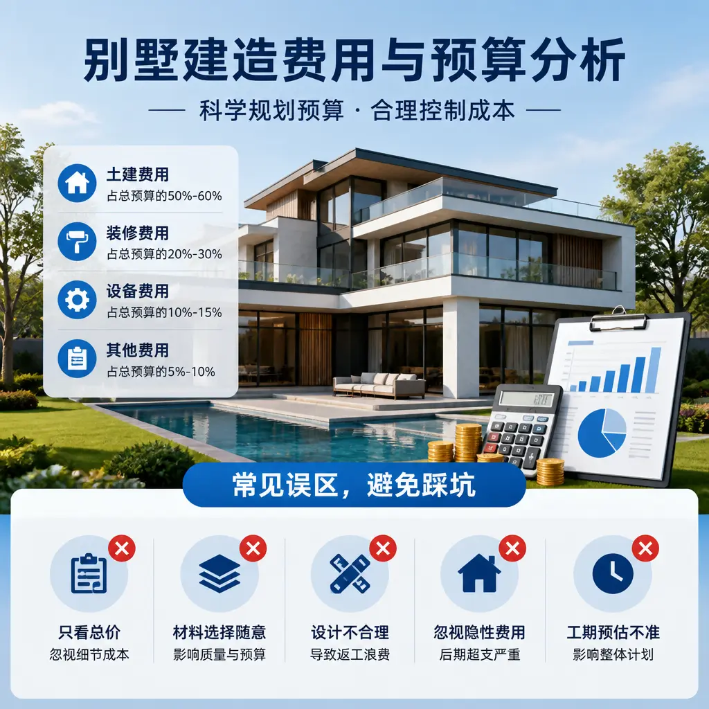 别墅建造公司推荐： 宁夏 建造别墅的费用与预算分析