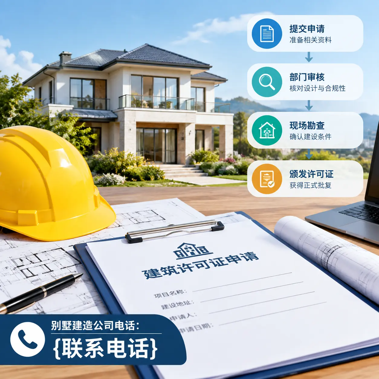 别墅建造公司电话:在宁夏建造前的准备工作