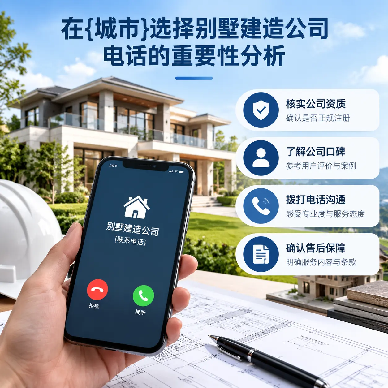 在宁夏选择别墅建造公司电话的重要性分析
