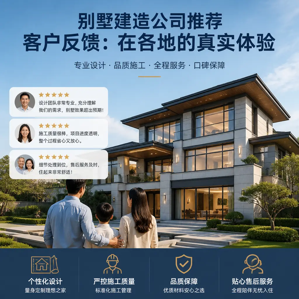 别墅建造公司推荐的客户反馈：在 宁夏 的真实体验