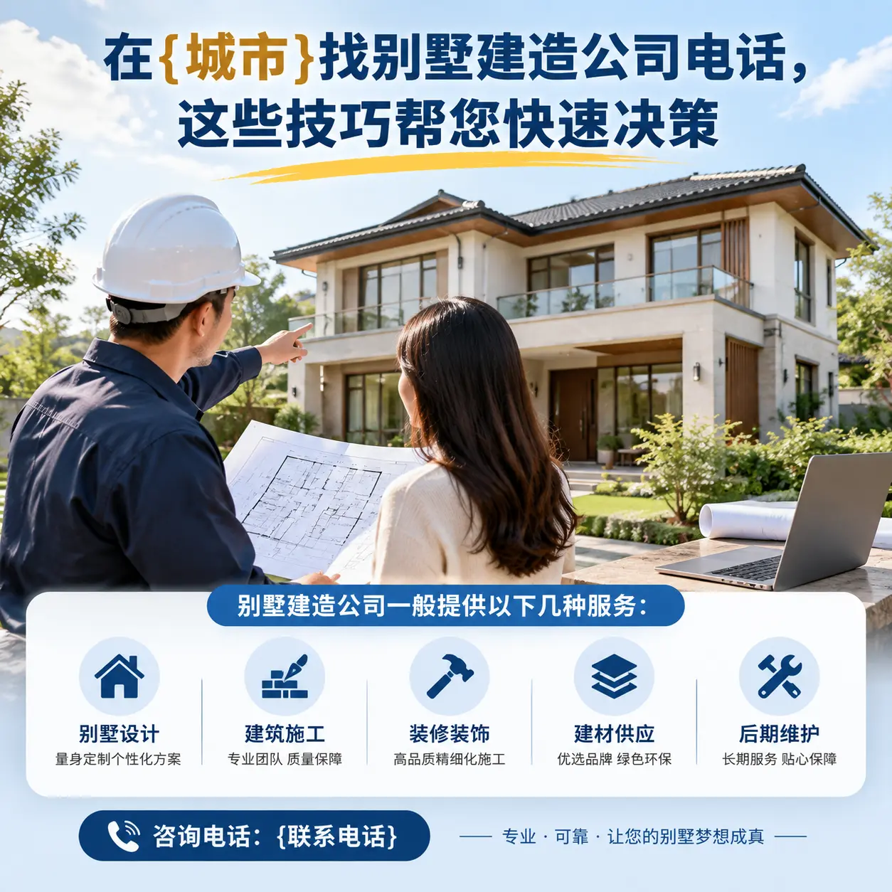 在宁夏找别墅建造公司电话，这些技巧帮您快速决策