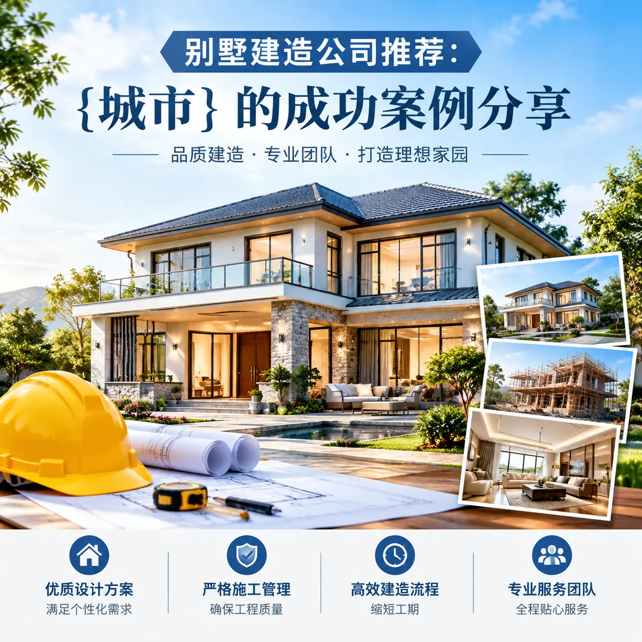 别墅建造公司推荐： 宁夏 的成功案例分享