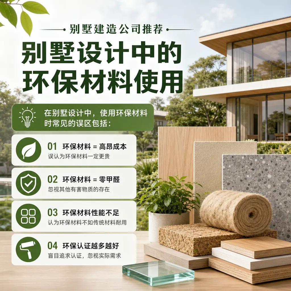 别墅建造公司推荐: 宁夏 别墅设计中的环保材料使用