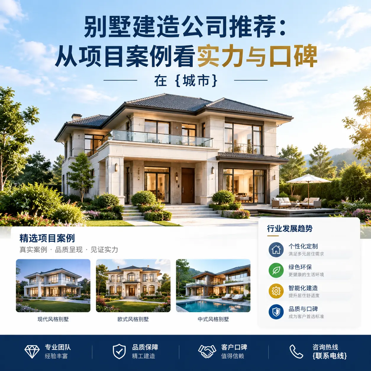 别墅建造公司推荐：从项目案例看实力与口碑在 宁夏
